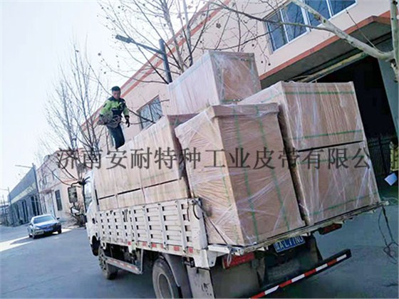 40條出口的工業皮帶濟南安耐如期交貨04