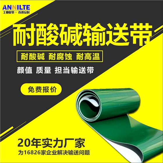 耐酸堿輸送帶