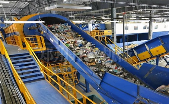 垃圾分選輸送帶