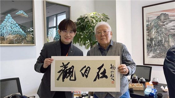 書畫家走進濟南安耐-9