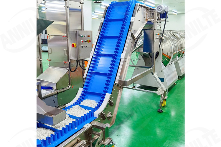 食品爬坡輸送帶2